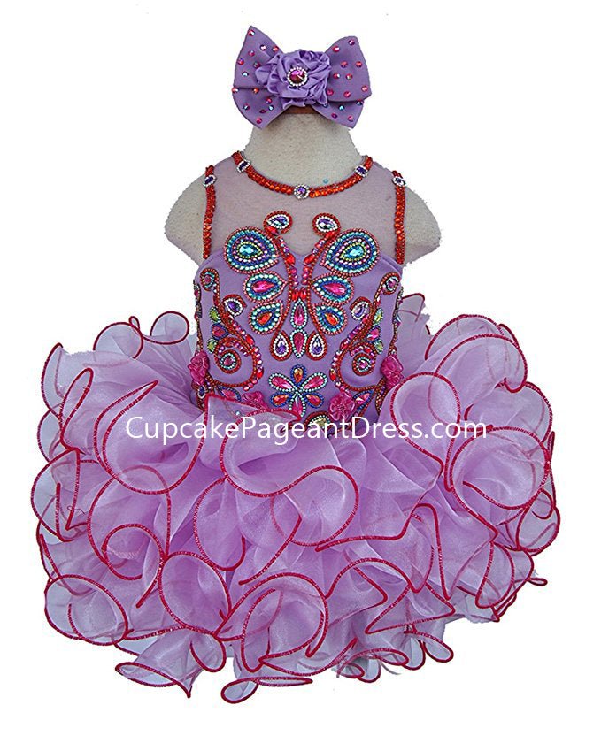 Little Princess Nations Glitz Cupcake Pageant For Baby Girls - CupcakePageantDress