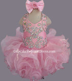 Glitz Beaded Bodice Toddler/Baby Girl Nations Cupcake Pageant Dress - CupcakePageantDress