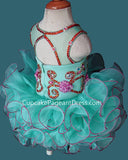 Glitz Beaded Bodice Little Girls/Toddler/Baby Girl Cupcake Pageant Dress - CupcakePageantDress