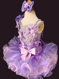 New Two pieces Infant/toddler/baby/children/kids Girl's glitz Pageant evening/prom Dress/clothing - CupcakePageantDress