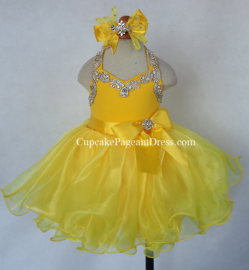 Newborn/Child/Infant/Little Girl/Toddler Baby Doll Pageant Dress - CupcakePageantDress