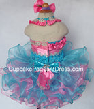 Little Girls/Infant/toddler/baby/children/kids Girl's Pageant Dress size 1~7 - CupcakePageantDress