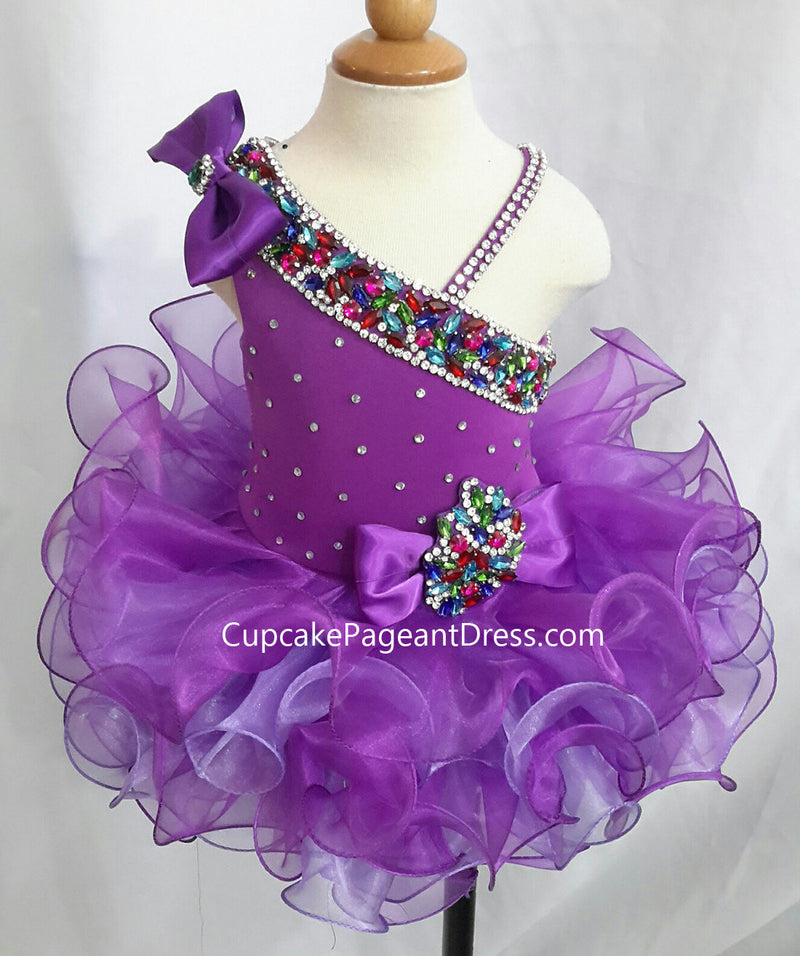 Infant/toddler/baby/children/kids Girl's Pageant Dress/clothing/gown for birthday,party - CupcakePageantDress