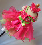 Infant/toddler/baby/children/kids Girl's glitz Baby Doll Pageant Dress - CupcakePageantDress