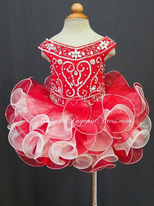 Glitz Infant/toddler/baby/children/kids Girl's Cupcake Pageant Dress - CupcakePageantDress