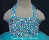 Infant/toddler/baby/children/kids glitz Girl's Glitz Pageant Dress For birthday,gift - CupcakePageantDress