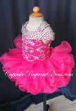 Infant/toddler/baby/children/kids Girl's glitz Pageant Dress - CupcakePageantDress