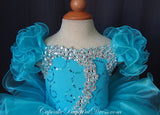 Infant/toddler/baby/children/kids glitz Girl's Pageant Dress - CupcakePageantDress