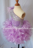Infant/toddler/baby/children/kids Girl's Feather Pageant Dress for birthday,gift,party - CupcakePageantDress