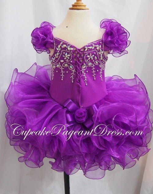 Infant/toddler/baby/children/kids doll style Girl's Pageant Dress For Christmas - CupcakePageantDress