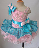Newborn/Toddler/Baby/Kids/Little Girl Bling Cupcake Pageant Dress - CupcakePageantDress
