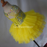 Newborn/Infant/toddler/baby/children/kids Girl's glitz Pageant Dress - CupcakePageantDress