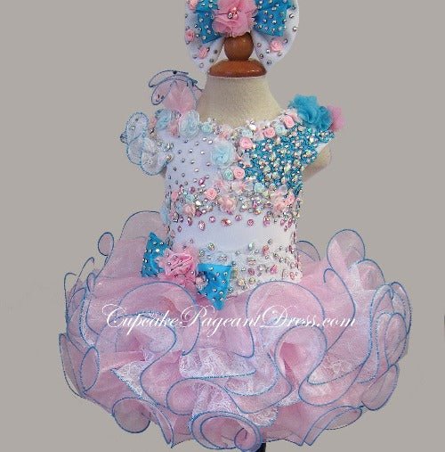 Infant/toddler/baby/children/kids Girl's Pageant Dress for birthday,wedding,bridal,gift 1~4T - CupcakePageantDress