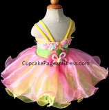 Little Princess/Baby Girl/Baby Miss Adorable Baby Doll Pageant Dress - CupcakePageantDress