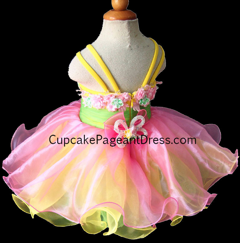 Little Princess/Baby Girl/Baby Miss Natural Baby Doll Pageant Dress - CupcakePageantDress
