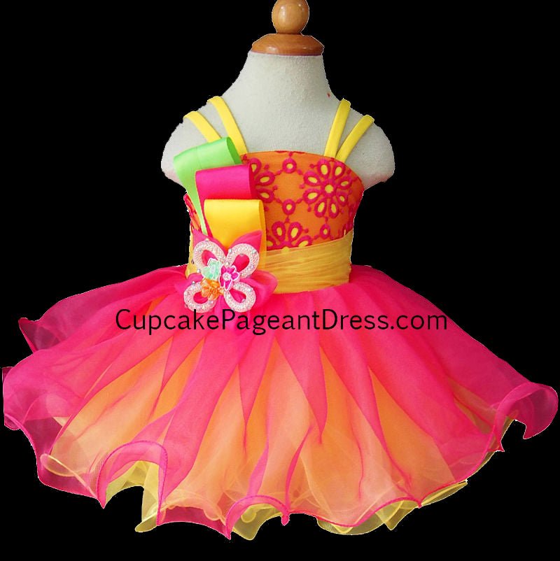 Little Princess/Baby Girl/Baby Miss Adorable Baby Doll Pageant Dress - CupcakePageantDress