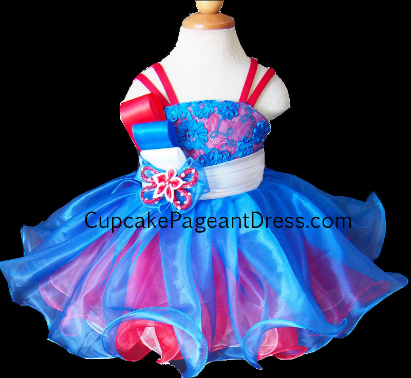 Little Princess/Baby Girl/Baby Miss/Kids Baby Doll Pageant Dress - CupcakePageantDress